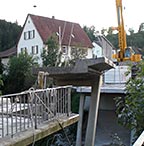 Brückenabbruch Pfaffenhofen Bild 7